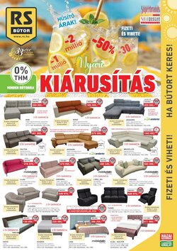 RS Bútor akciós újság 2026.07.01-től