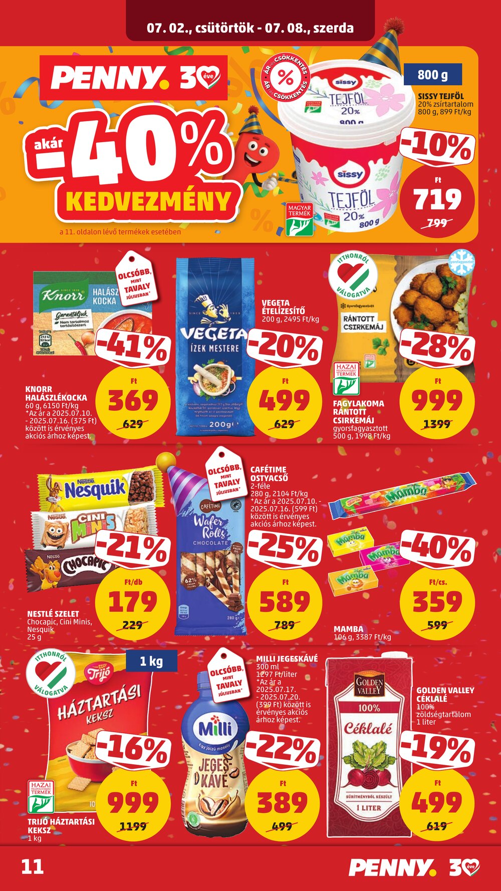Penny Market akciós újság 2026.07.02-től - 13. oldal.