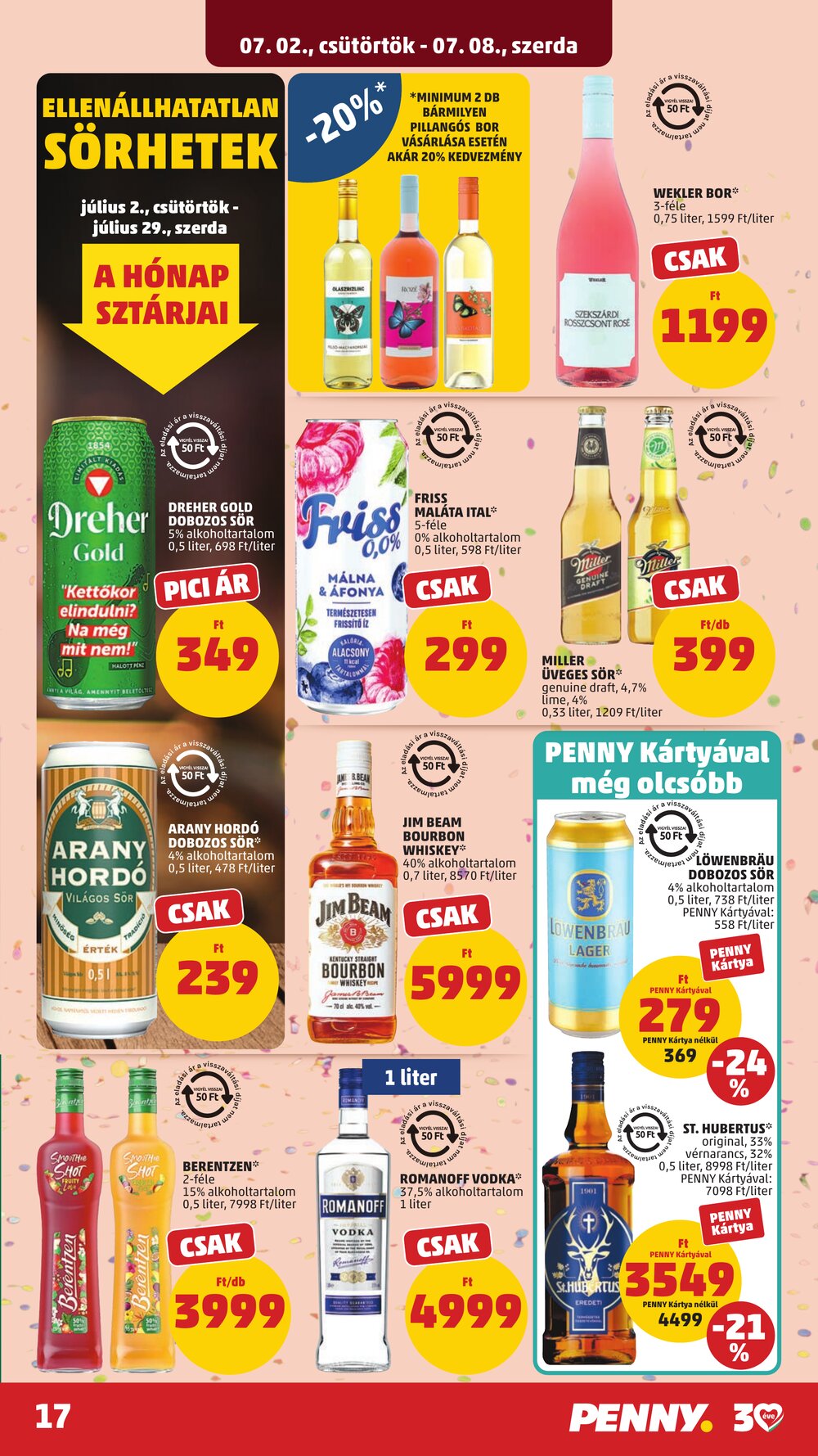 Penny Market akciós újság 2026.07.02-től - 21. oldal.