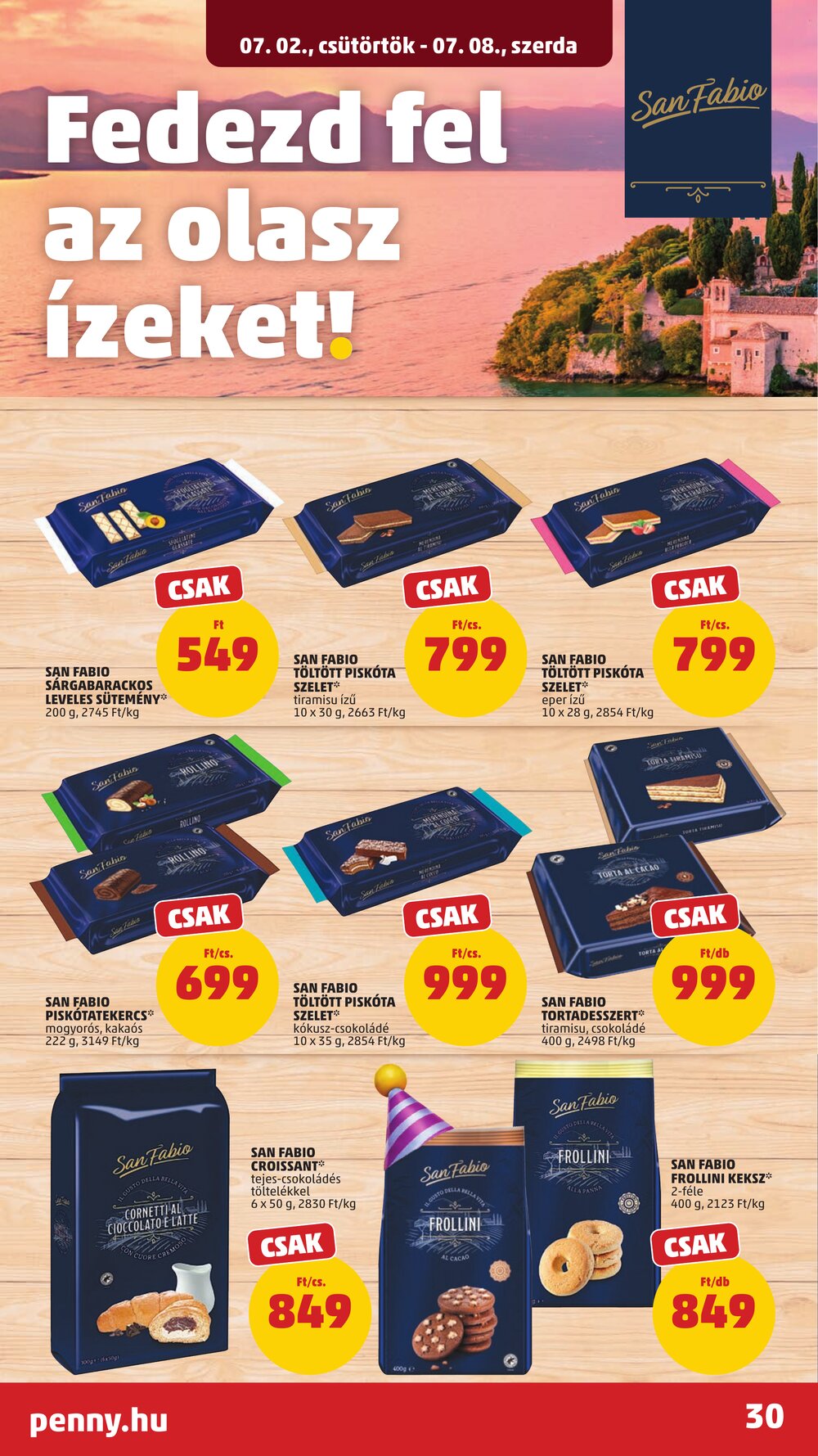 Penny Market akciós újság 2026.07.02-től - 34. oldal.