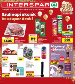 Interspar akciós újság 2026.07.02-től