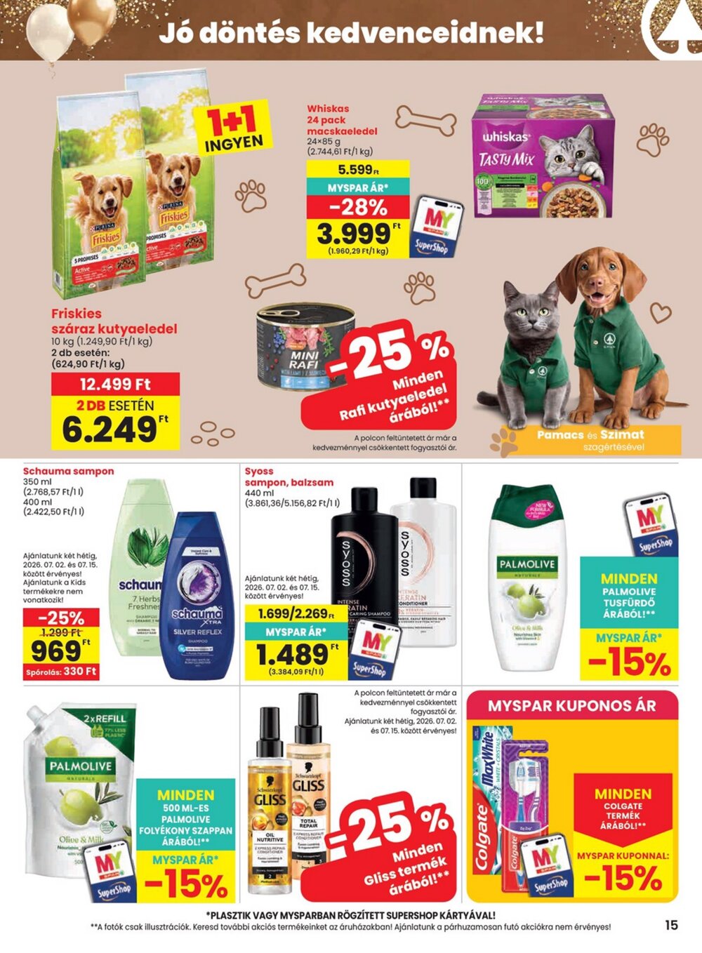 Spar akciós újság 2026.07.02-től - 15. oldal.