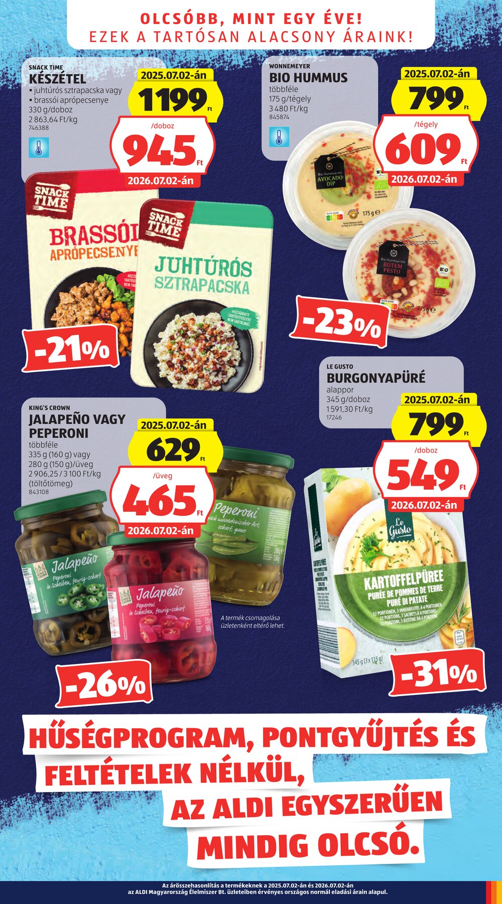 Aldi akciós újság 2026.07.02-től - 3. oldal.
