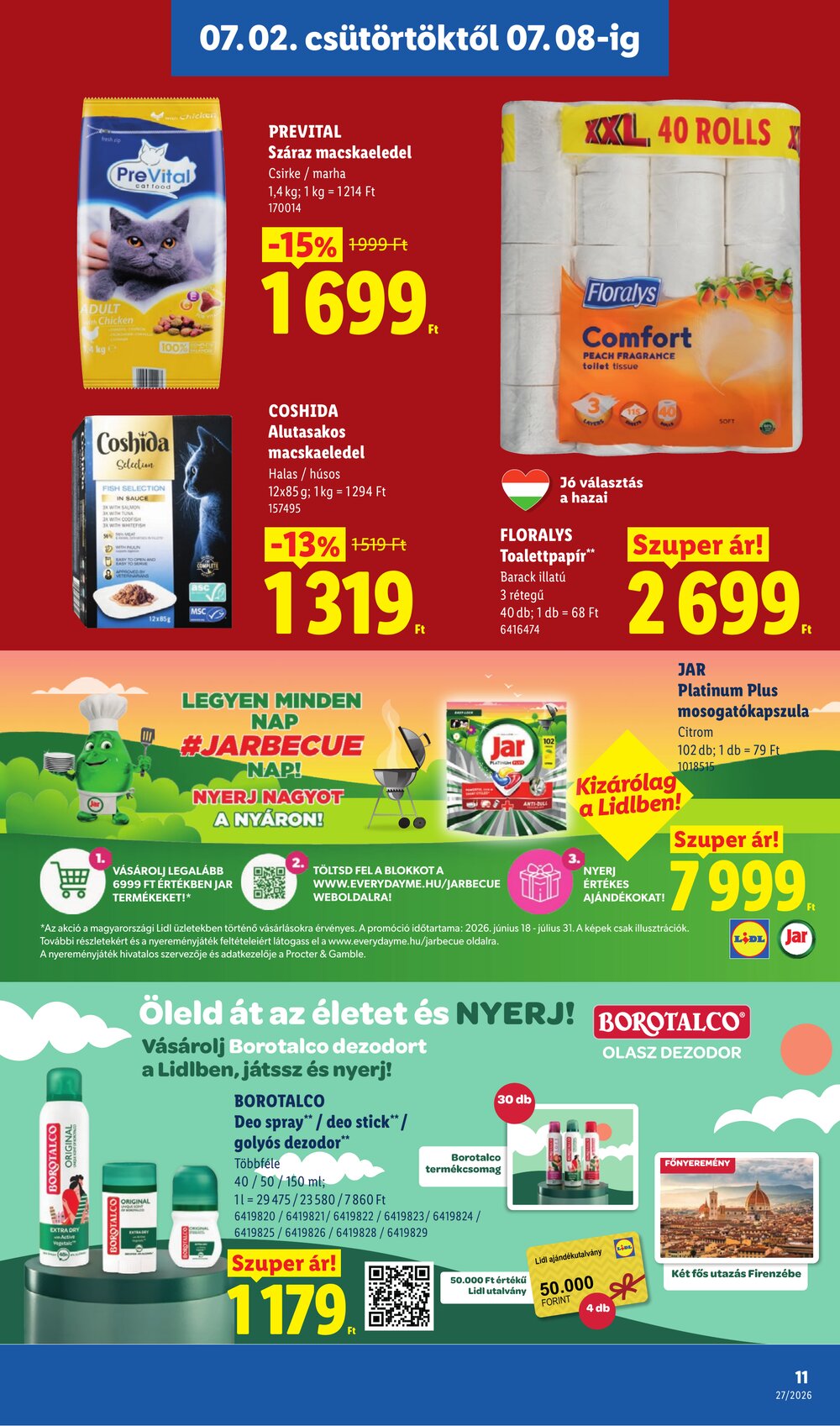 Lidl akciós újság 2026.07.02-től - 11. oldal.