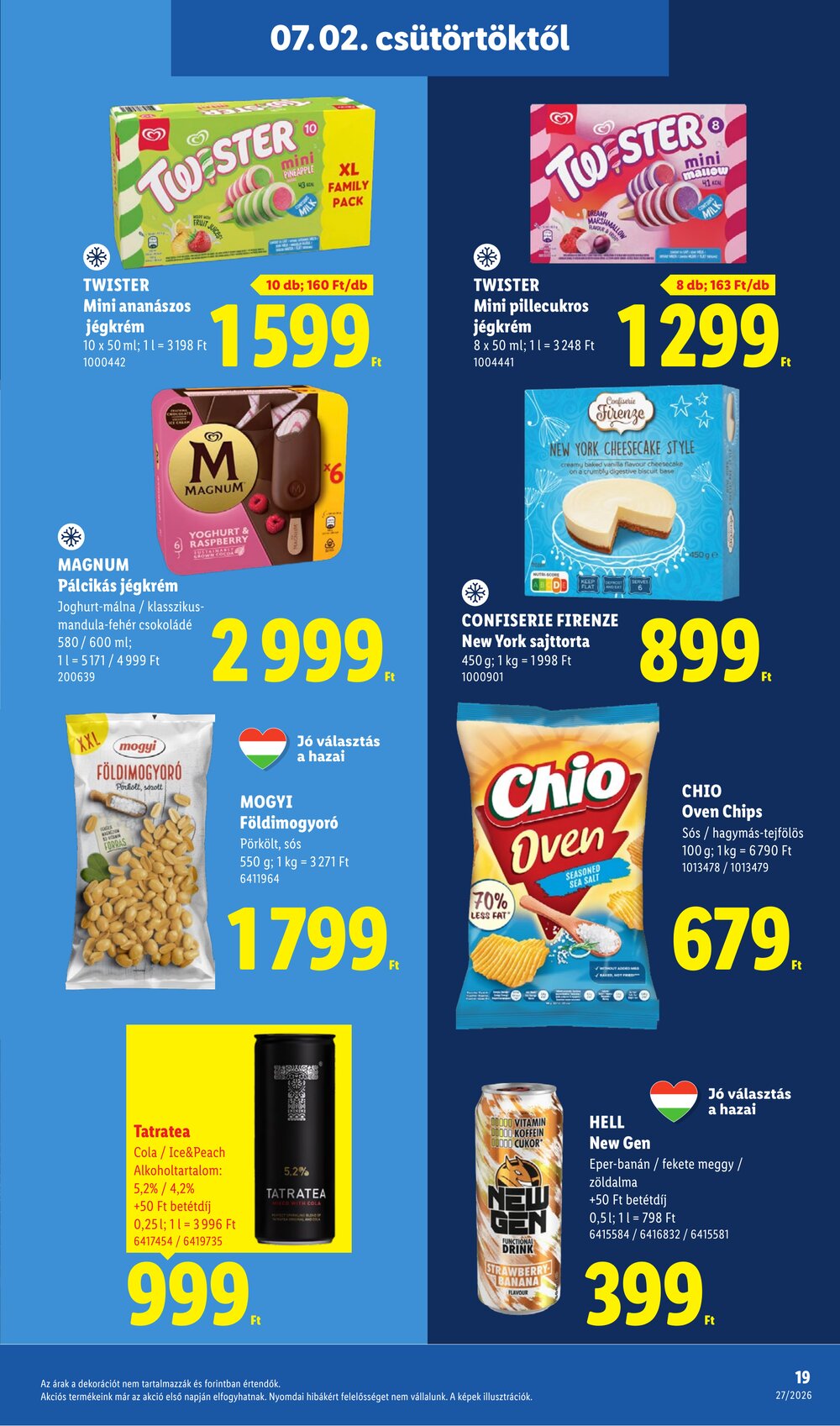 Lidl akciós újság 2026.07.02-től - 19. oldal.