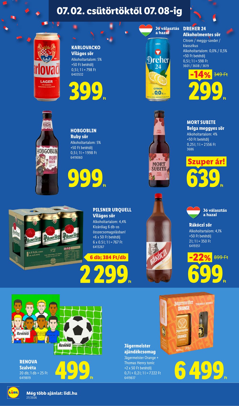 Lidl akciós újság 2026.07.02-től - 20. oldal.
