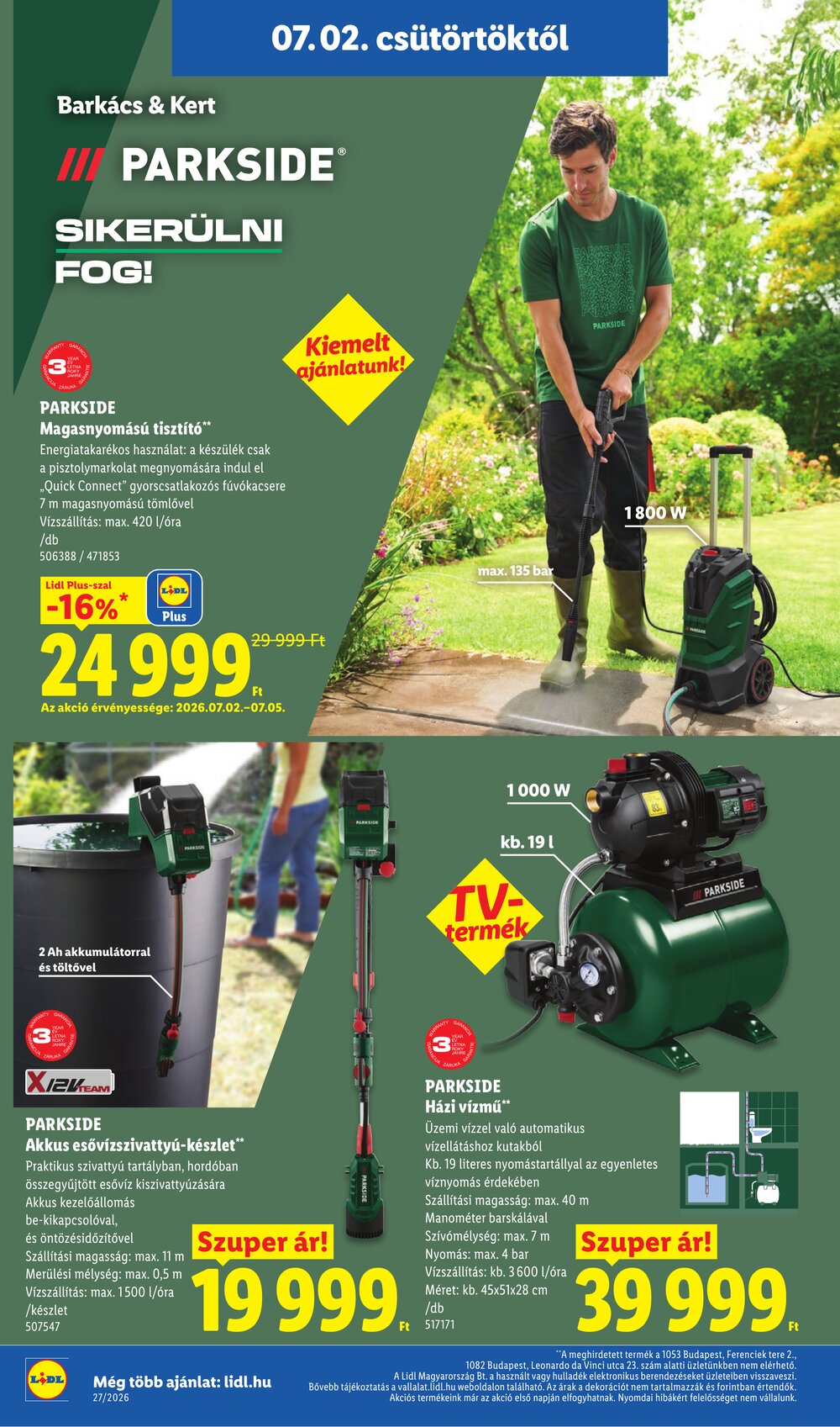 Lidl akciós újság 2026.07.02-től - 34. oldal.