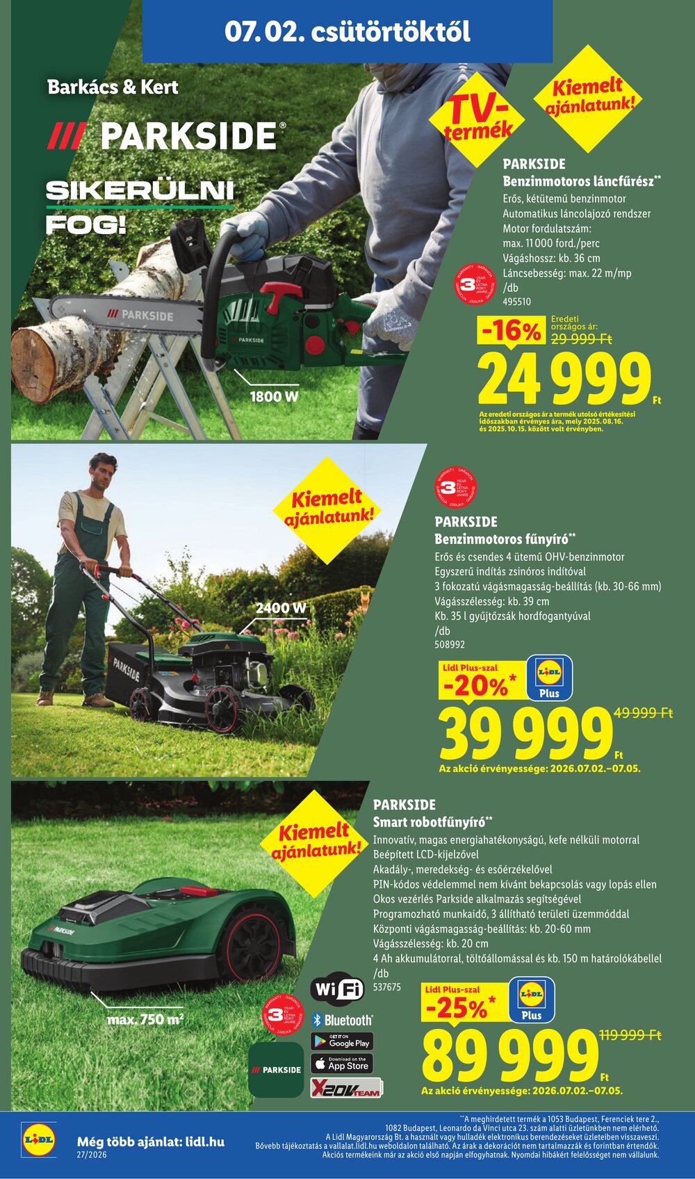 Lidl akciós újság 2026.07.02-től - 36. oldal.