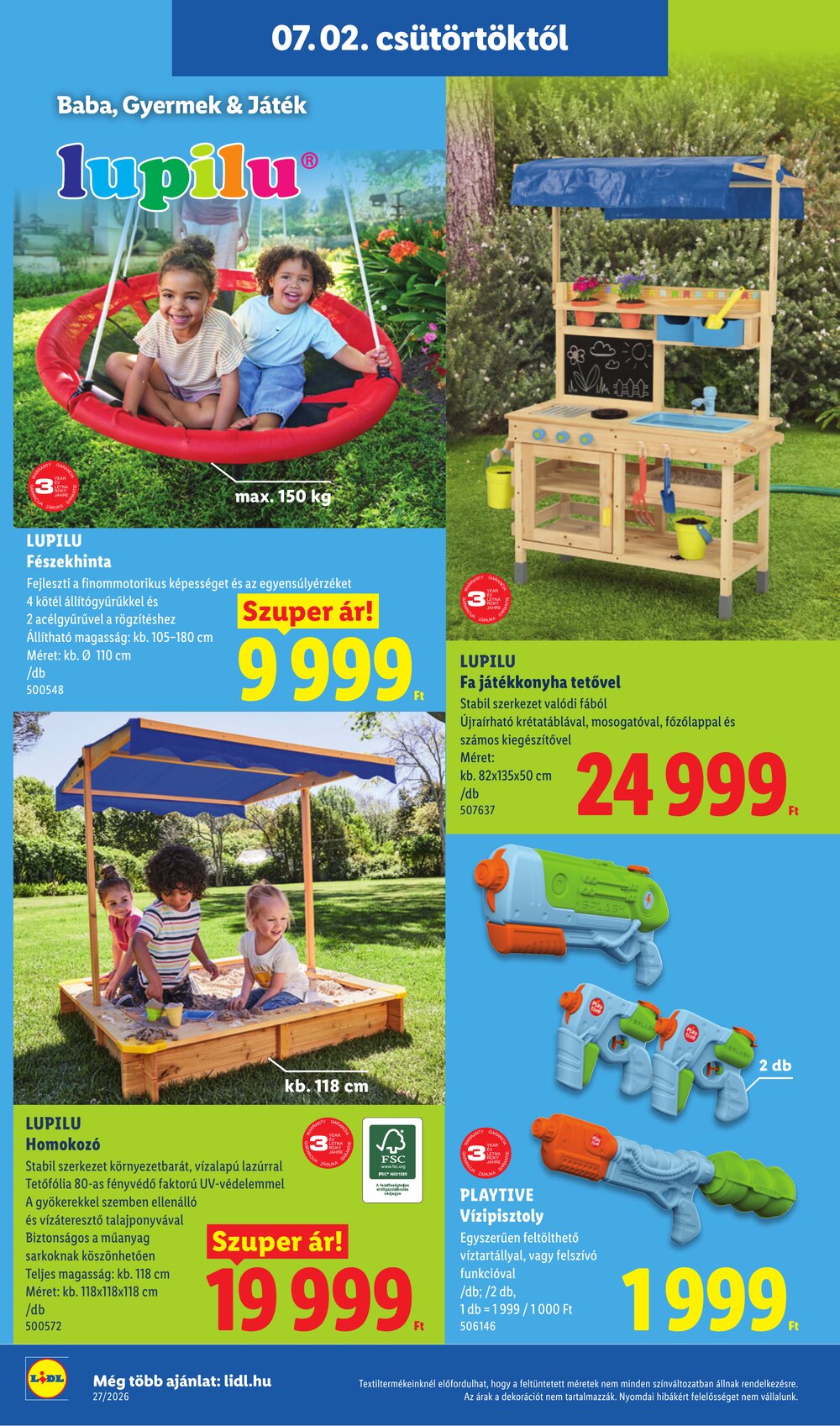 Lidl akciós újság 2026.07.02-től - 38. oldal.