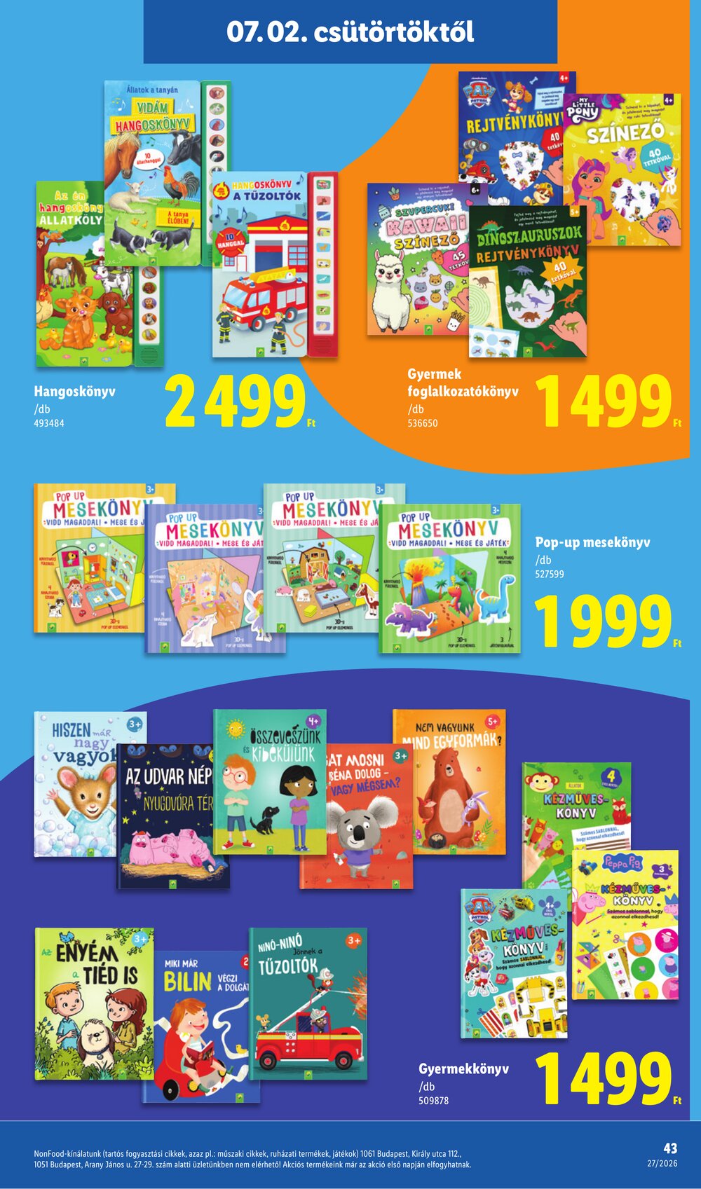 Lidl akciós újság 2026.07.02-től - 43. oldal.