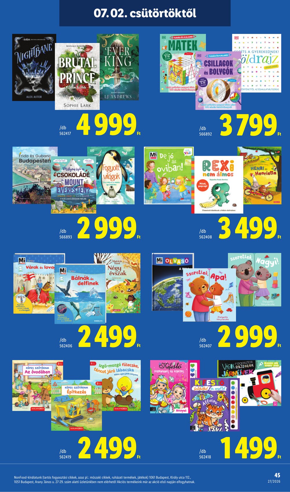 Lidl akciós újság 2026.07.02-től - 45. oldal.