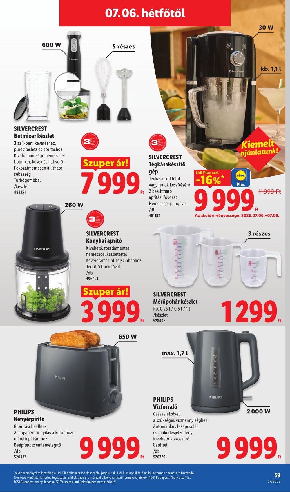 Lidl akciós újság 2026.07.02-től - 59. oldal.