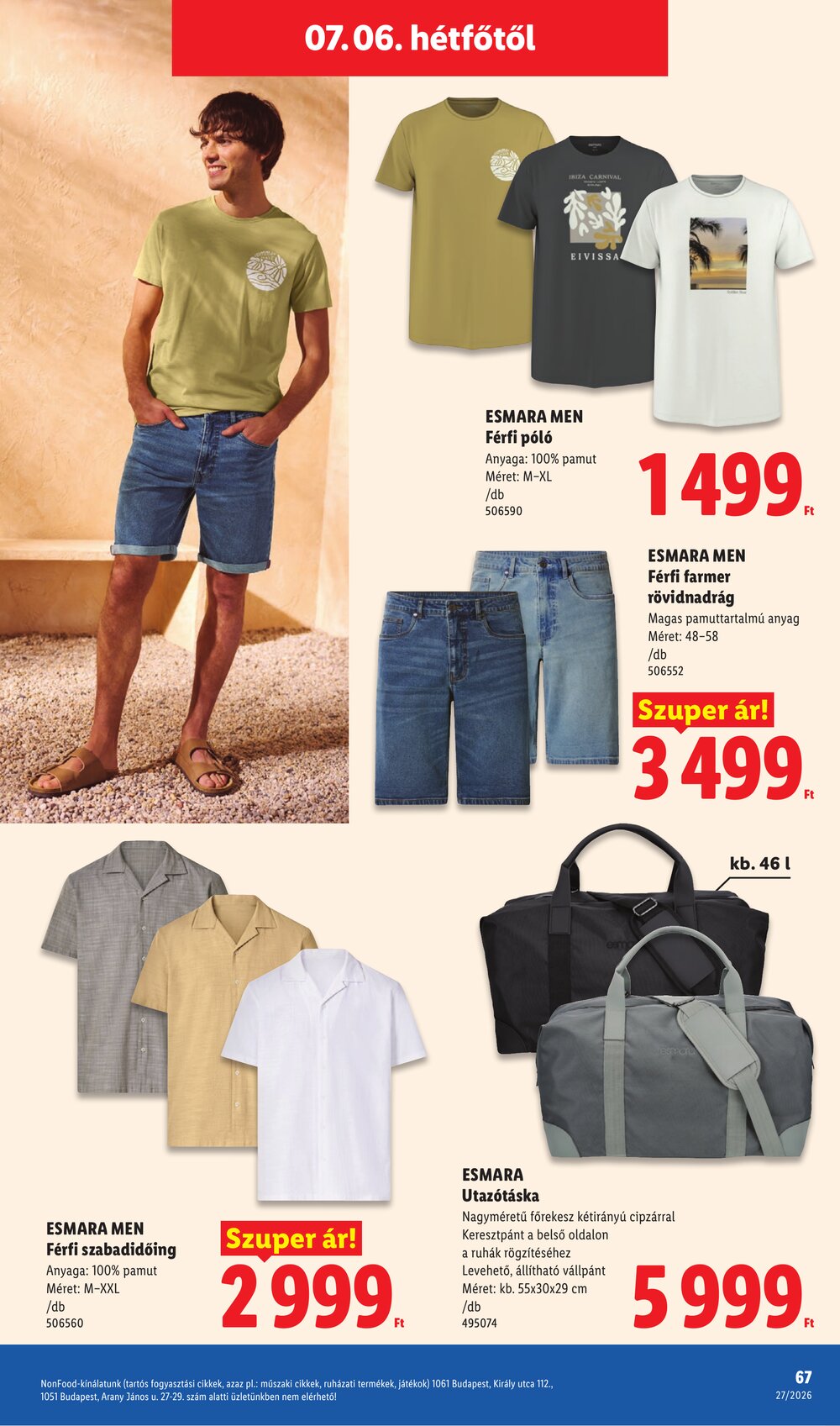 Lidl akciós újság 2026.07.02-től - 67. oldal.