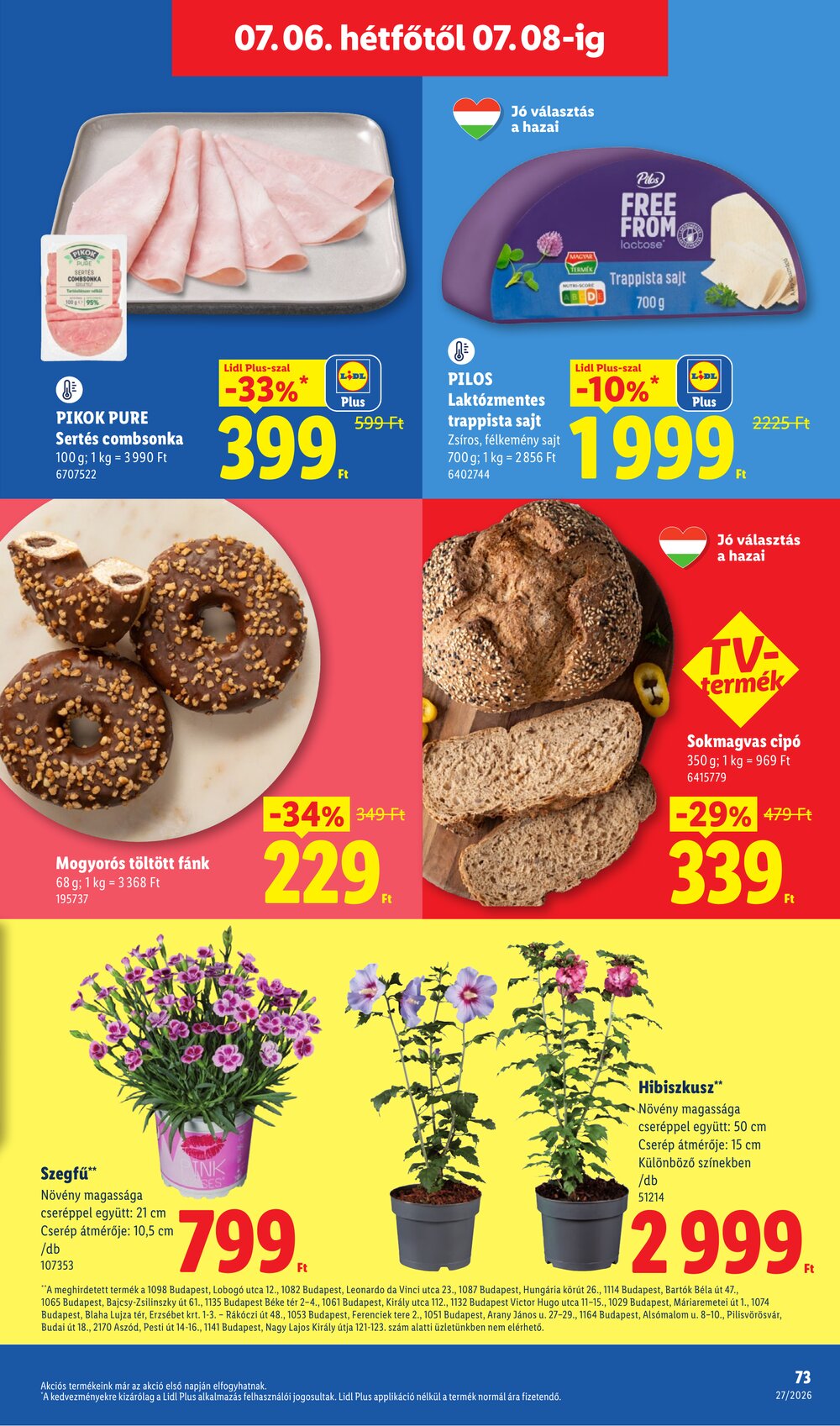 Lidl akciós újság 2026.07.02-től - 73. oldal.