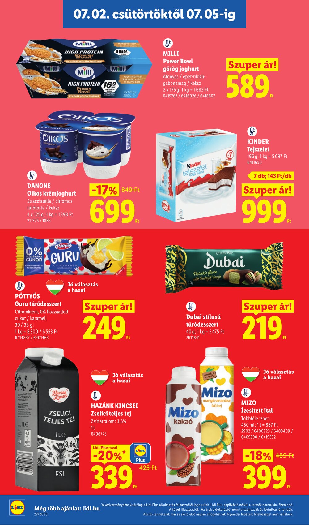 Lidl akciós újság 2026.07.02-től - 8. oldal.