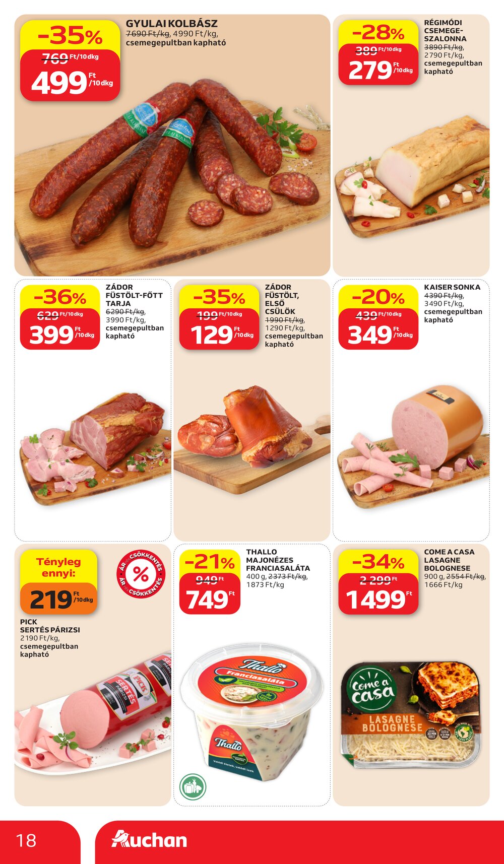 Auchan akciós újság 2026.07.02-től - 18. oldal.