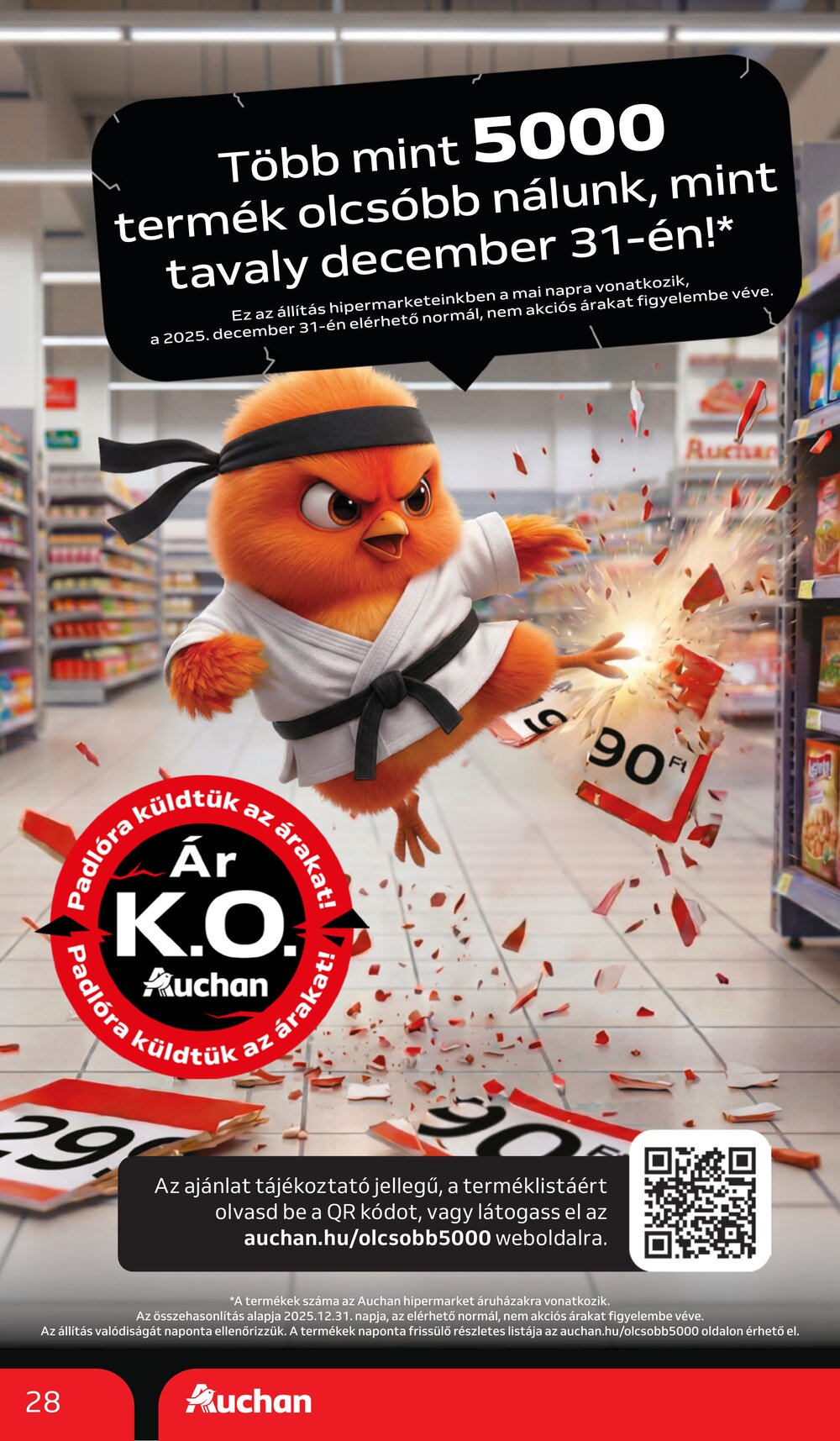 Auchan akciós újság 2026.07.02-től - 28. oldal.