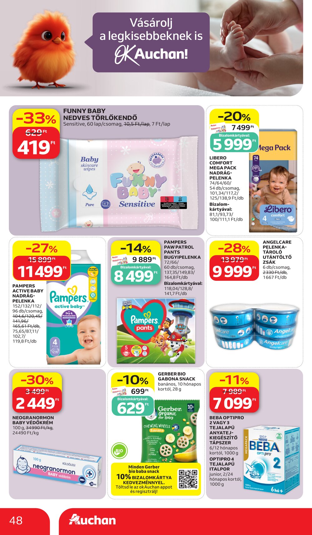 Auchan akciós újság 2026.07.02-től - 48. oldal.
