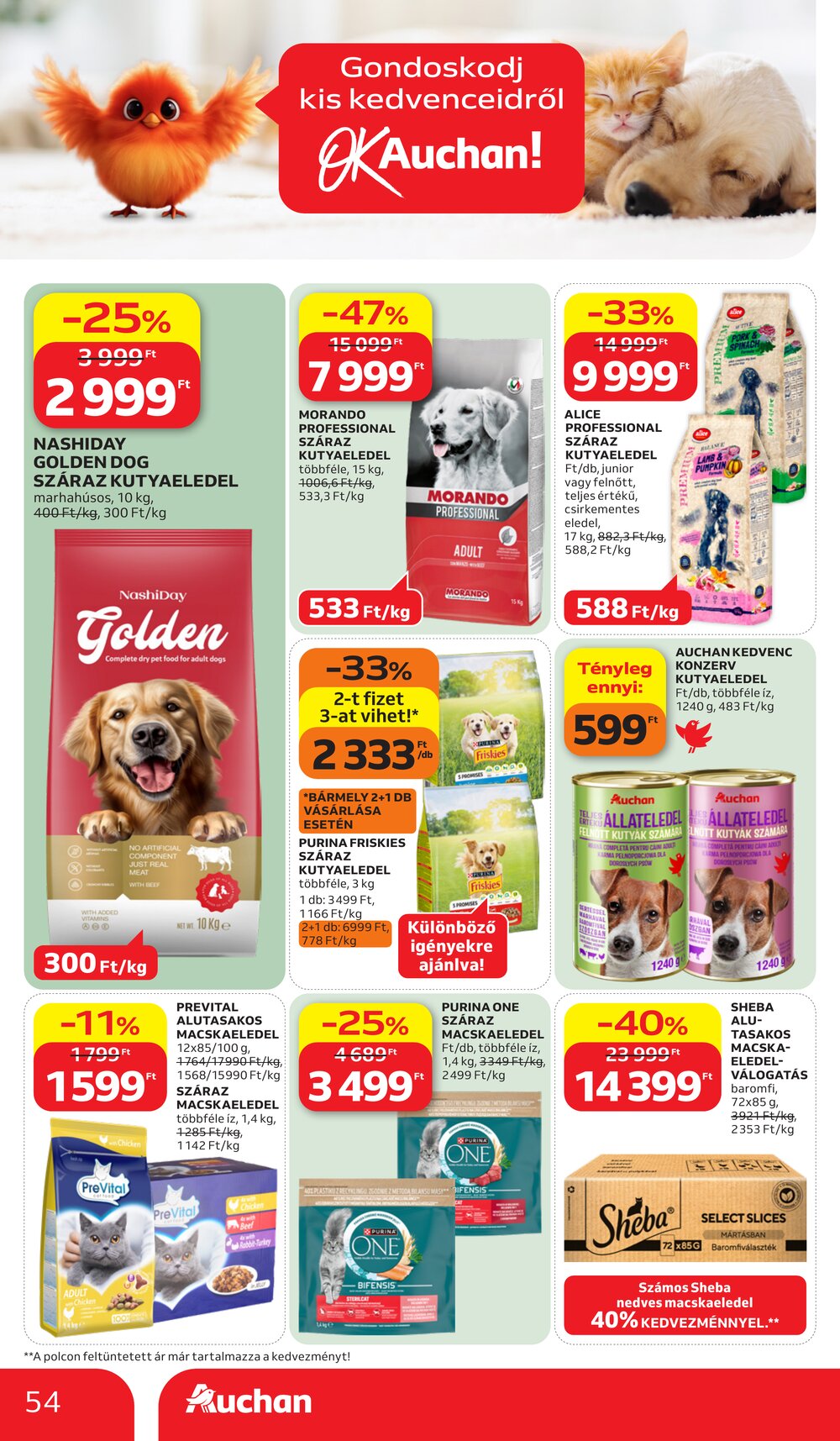 Auchan akciós újság 2026.07.02-től - 54. oldal.