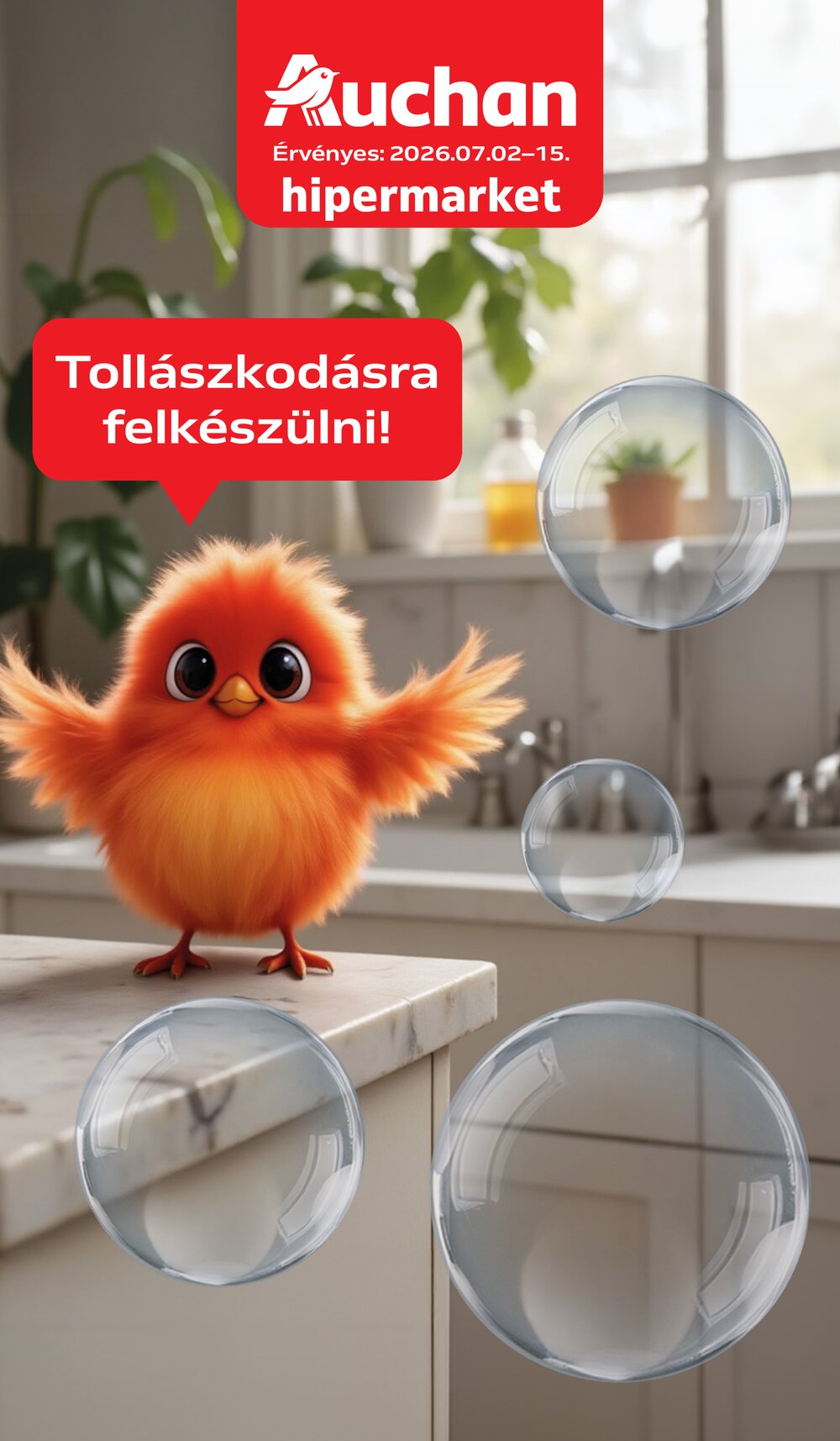 Auchan akciós újság 2026.07.02-től - 1. oldal.