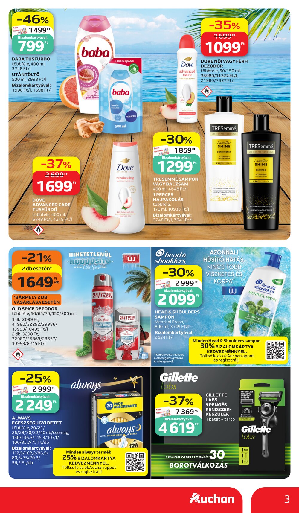 Auchan akciós újság 2026.07.02-től - 3. oldal.