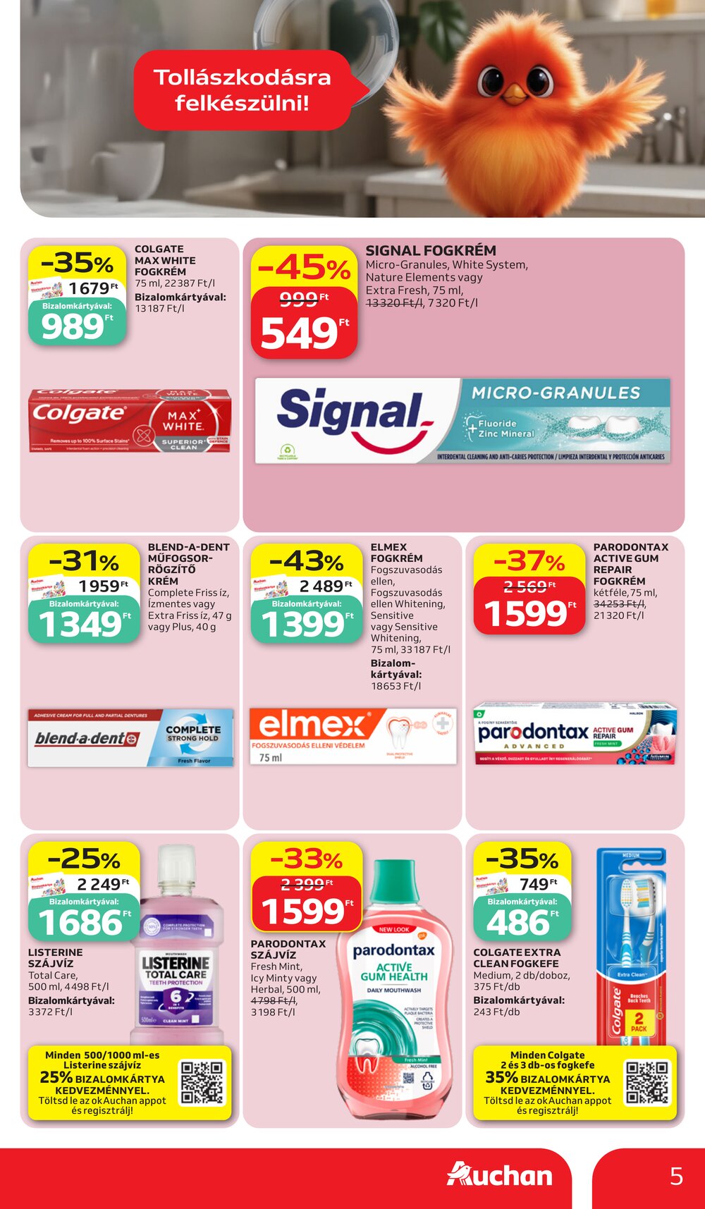 Auchan akciós újság 2026.07.02-től - 5. oldal.