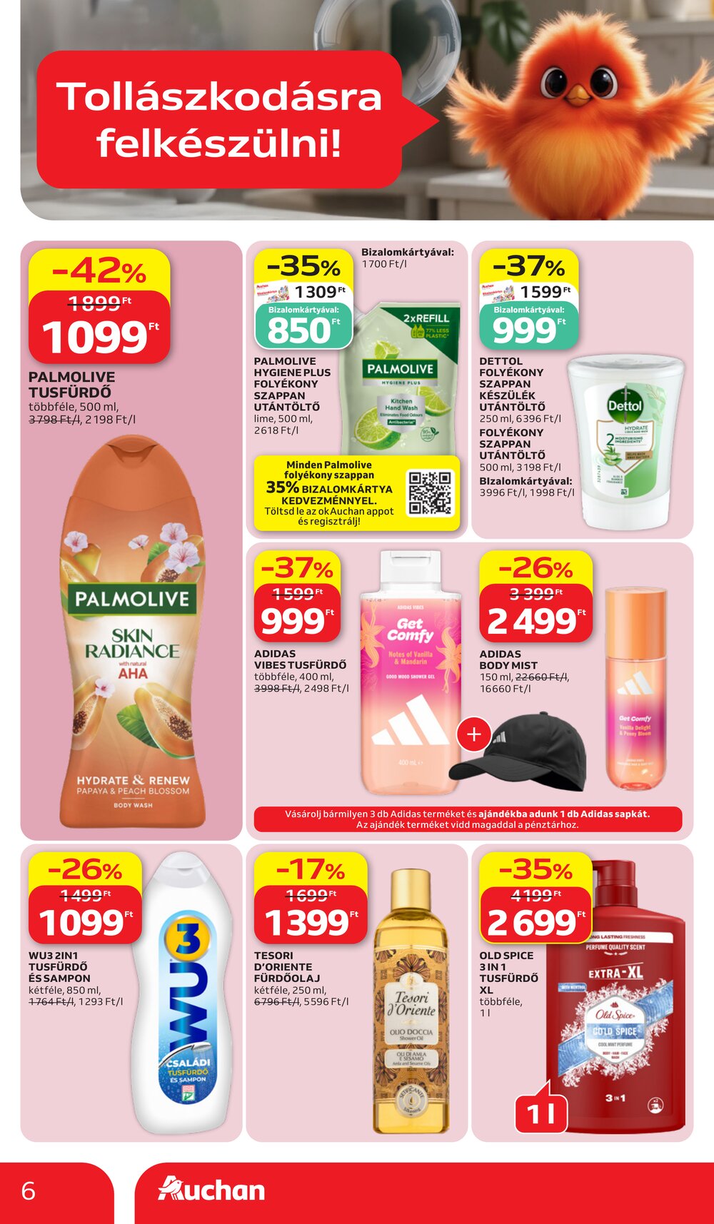 Auchan akciós újság 2026.07.02-től - 6. oldal.