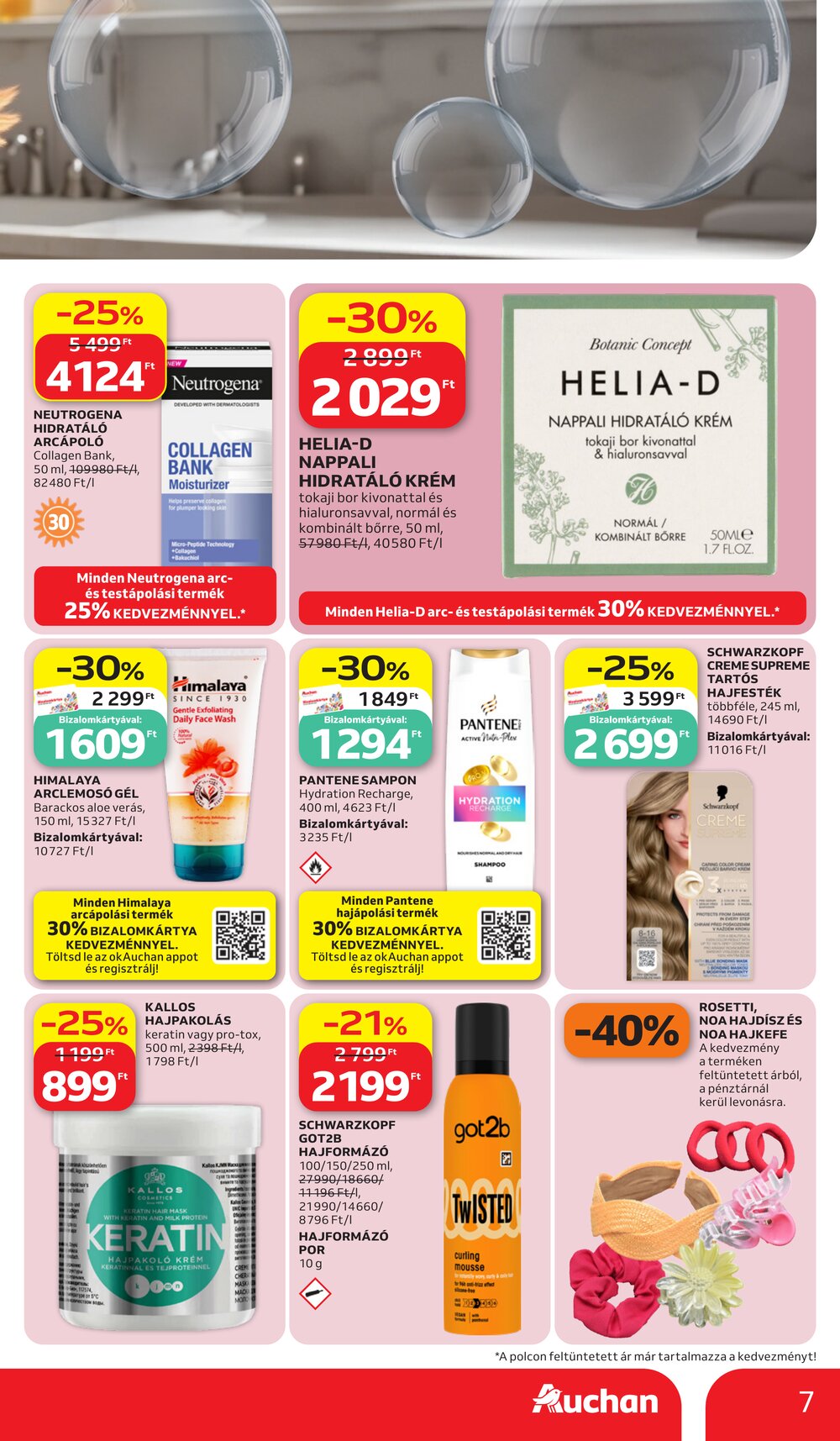 Auchan akciós újság 2026.07.02-től - 7. oldal.