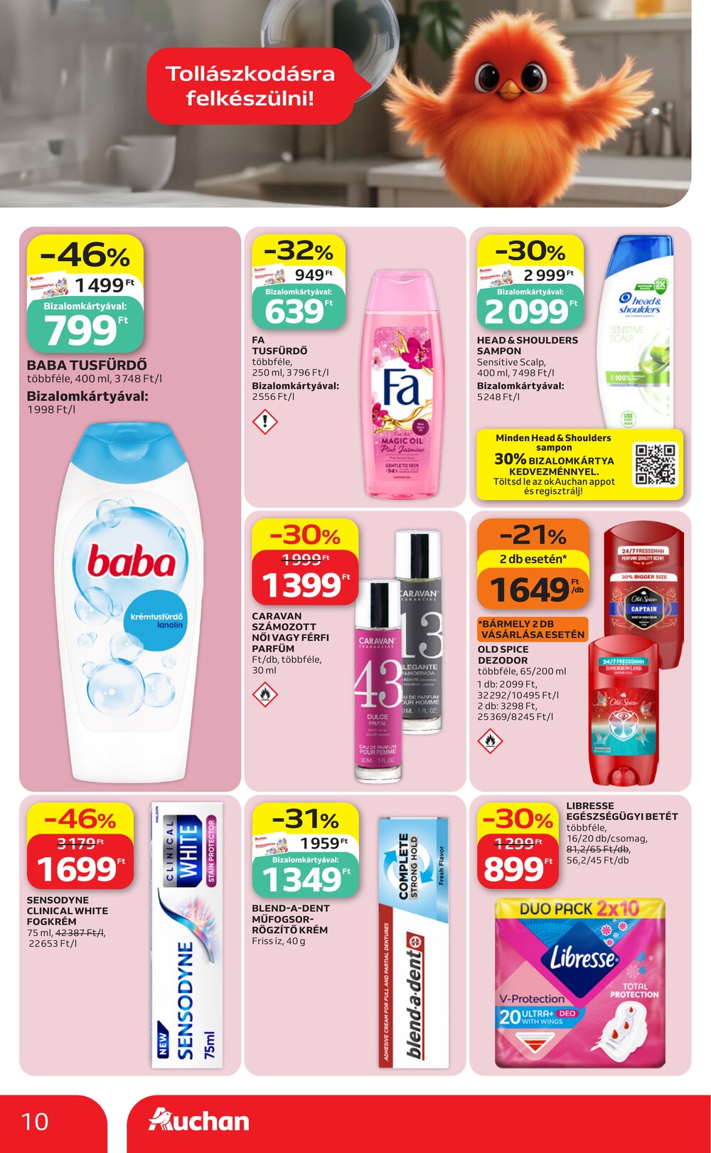 Auchan akciós újság 2026.07.02-től - 10. oldal.
