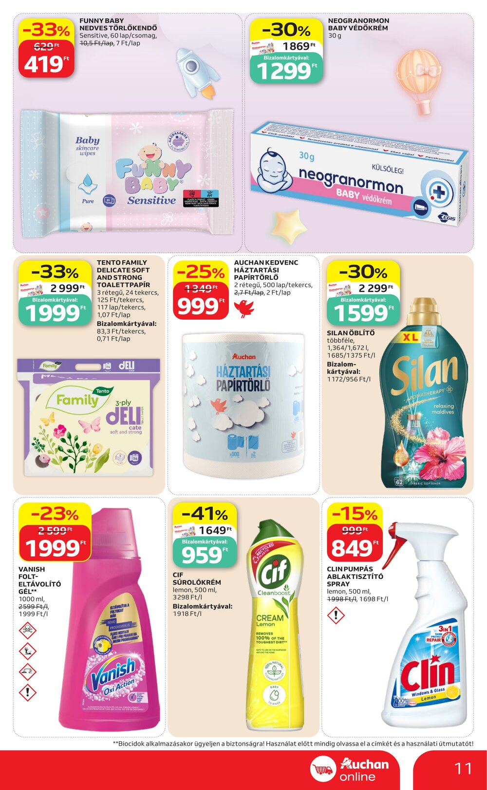 Auchan akciós újság 2026.07.02-től - 11. oldal.