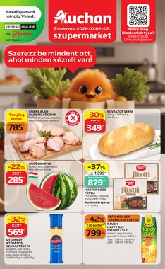 Auchan akciós újság 2026.07.02-től