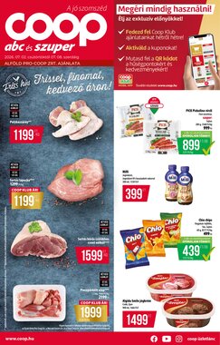 Coop akciós újság 2026.07.02-től