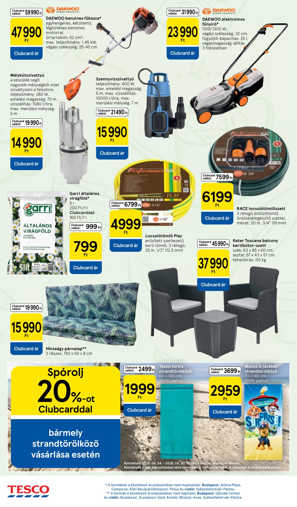 Tesco akciós újság 2026.07.02-től - 14. oldal.