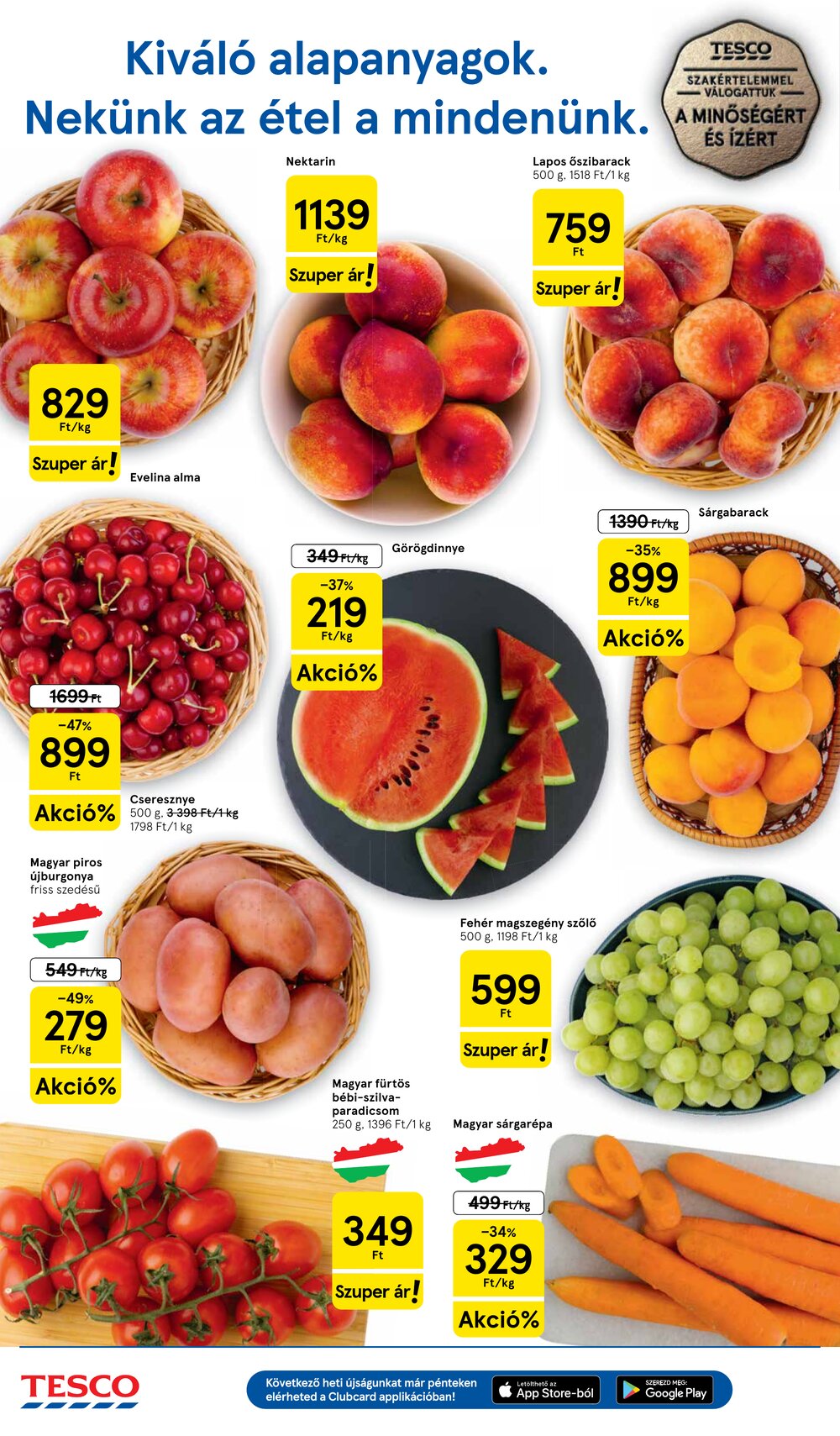 Tesco akciós újság 2026.07.02-től - 2. oldal.