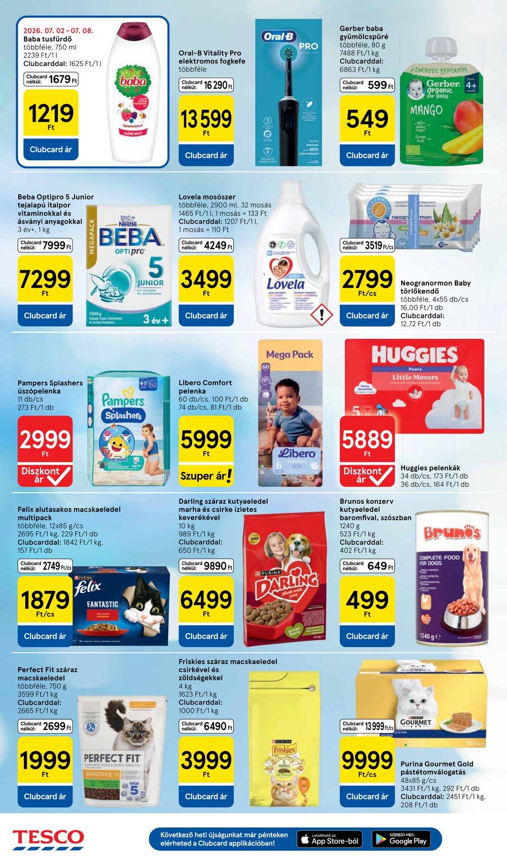 Tesco akciós újság 2026.07.02-től - 8. oldal.
