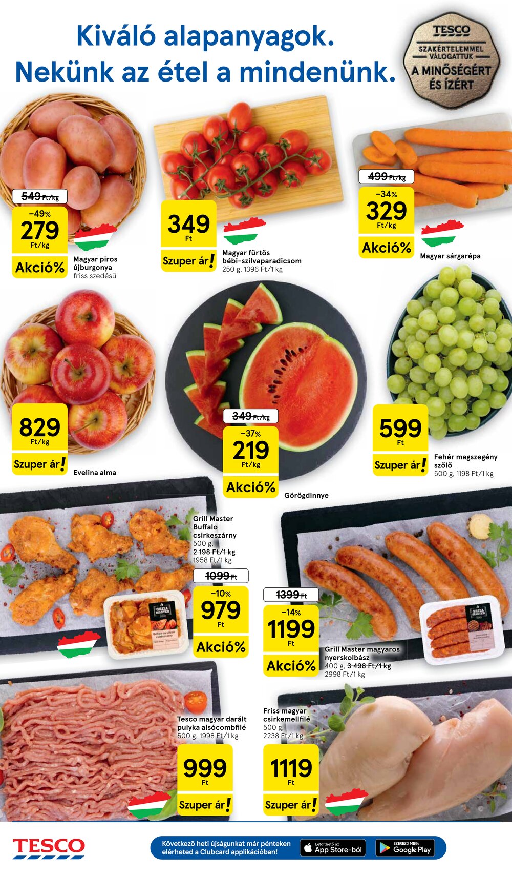 Tesco akciós újság 2026.07.02-től - 2. oldal.