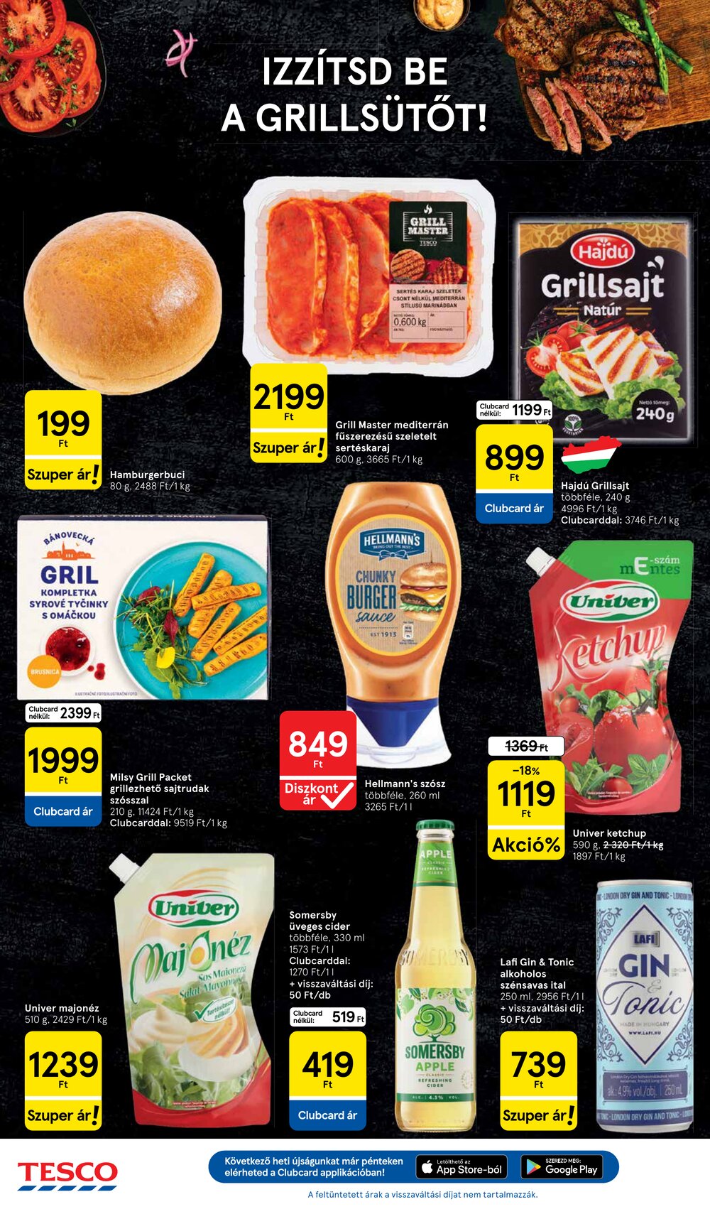Tesco akciós újság 2026.07.02-től - 4. oldal.