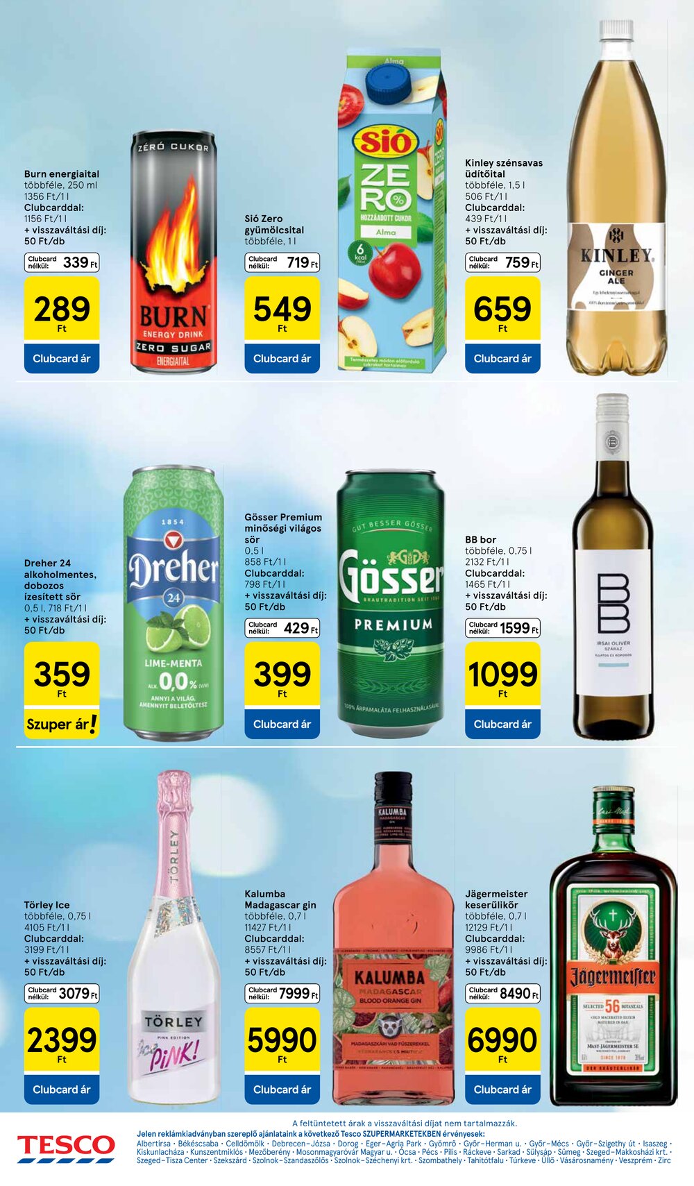 Tesco akciós újság 2026.07.02-től - 6. oldal.