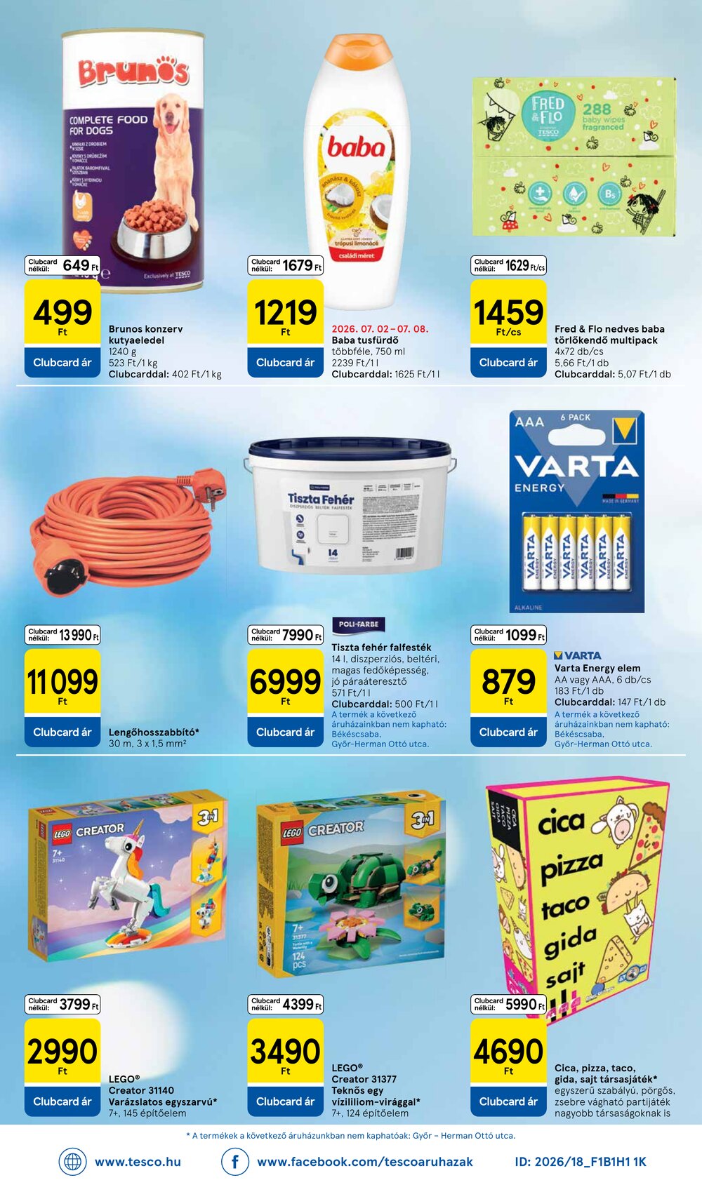 Tesco akciós újság 2026.07.02-től - 8. oldal.