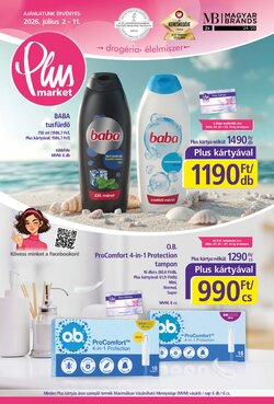 PlusMarket akciós újság 2026.07.02-től