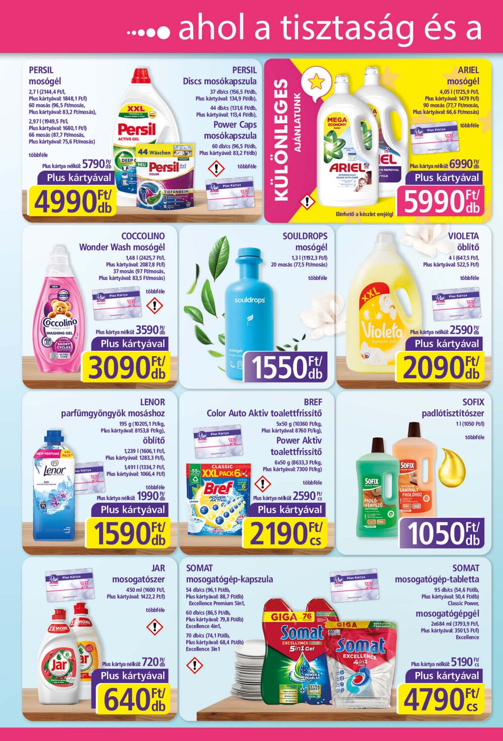 PlusMarket akciós újság 2026.07.02-től - 2. oldal.