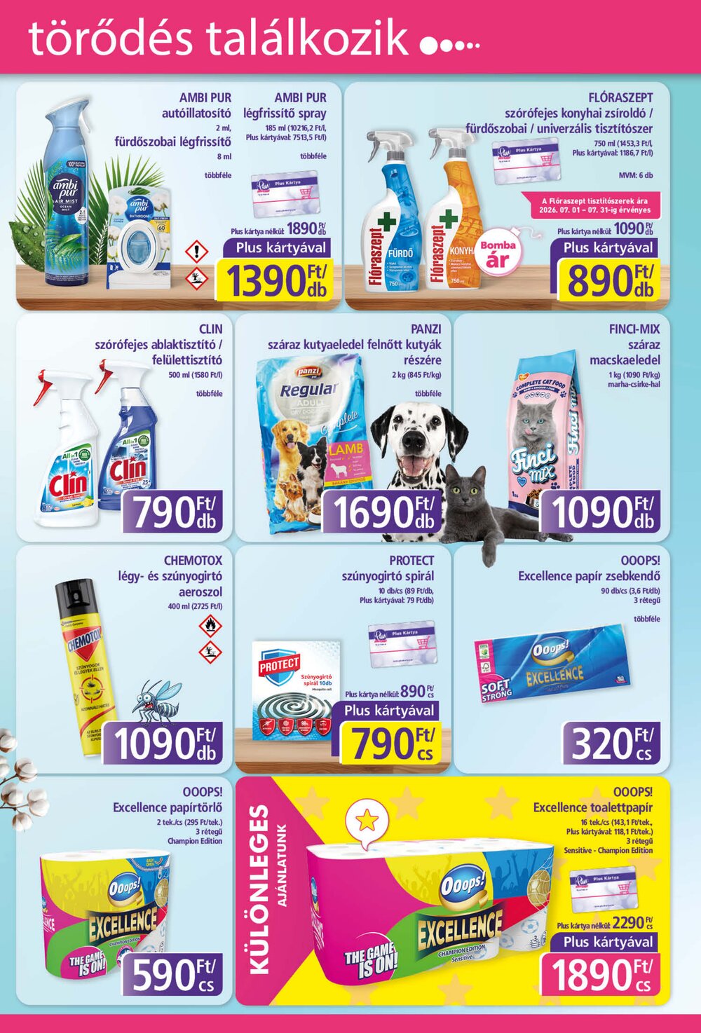 PlusMarket akciós újság 2026.07.02-től - 3. oldal.