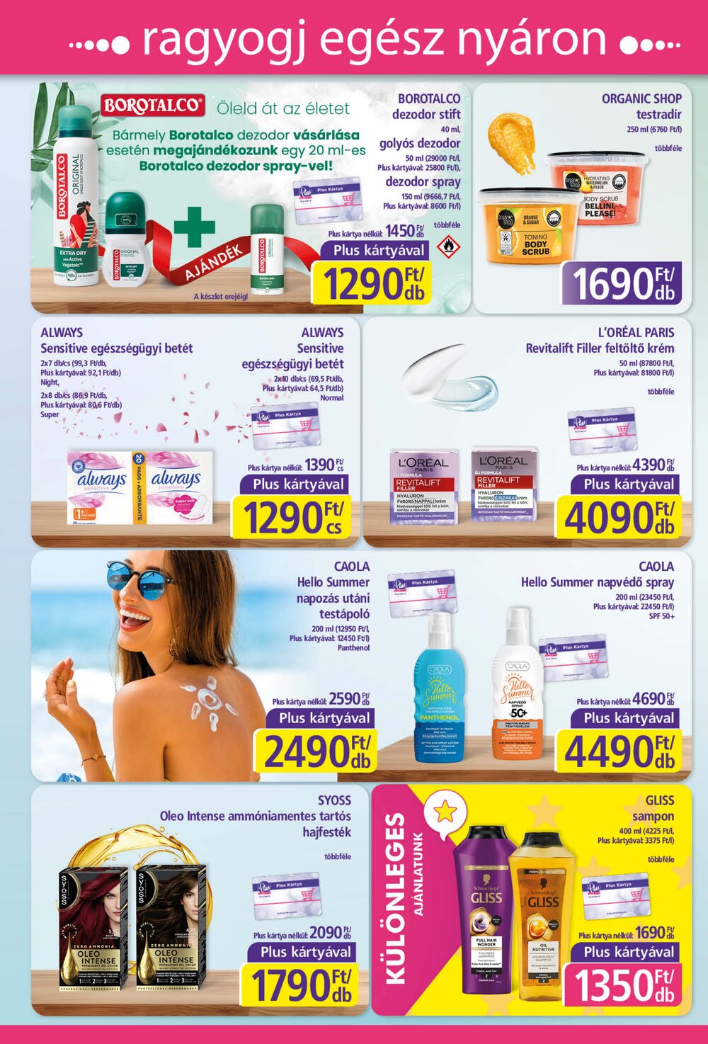 PlusMarket akciós újság 2026.07.02-től - 4. oldal.