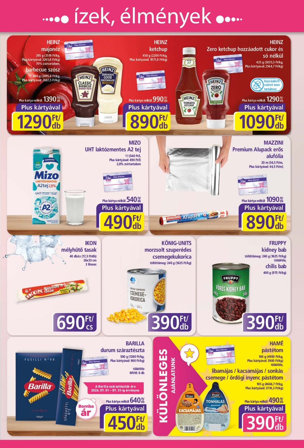 PlusMarket akciós újság 2026.07.02-től - 5. oldal.
