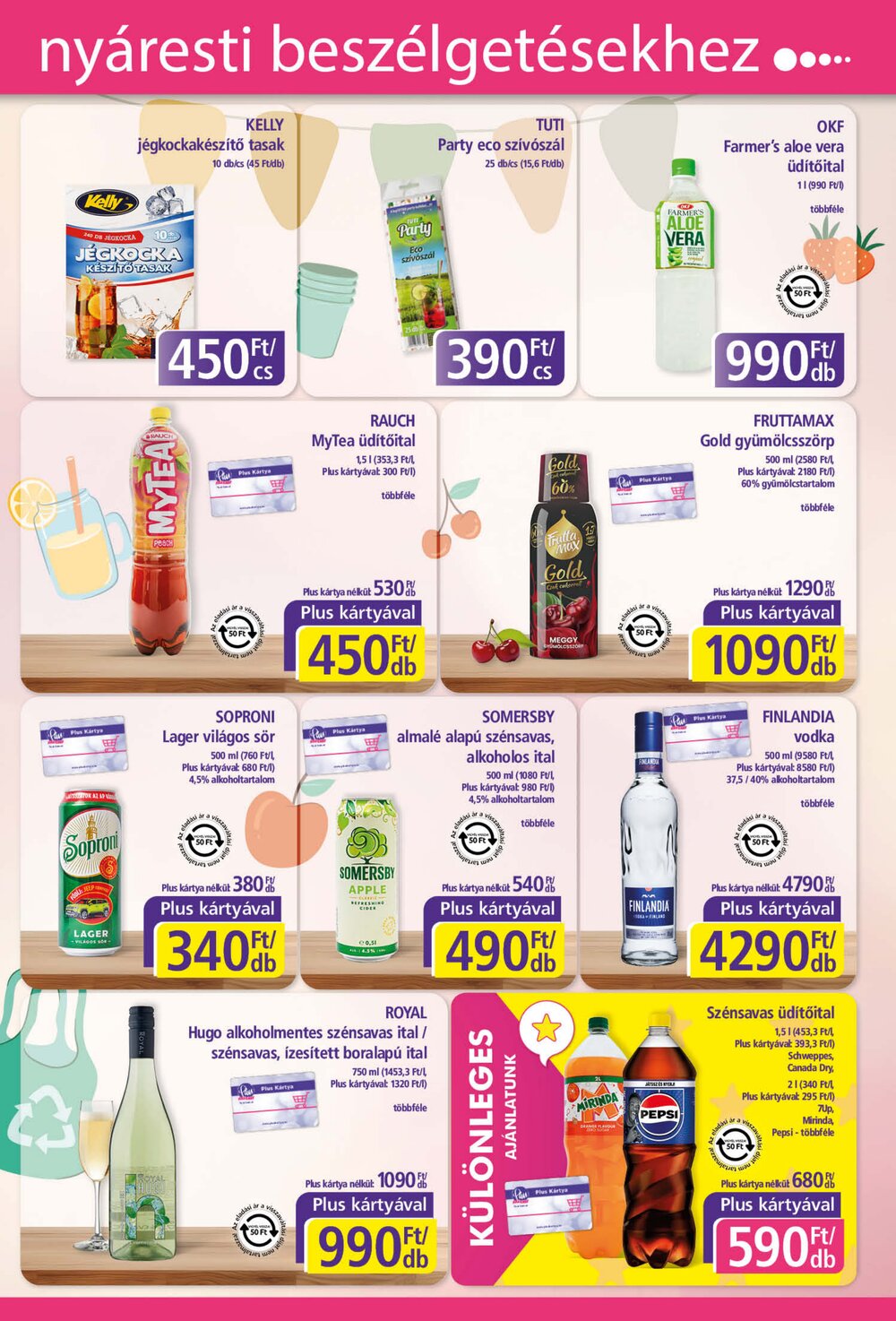 PlusMarket akciós újság 2026.07.02-től - 7. oldal.