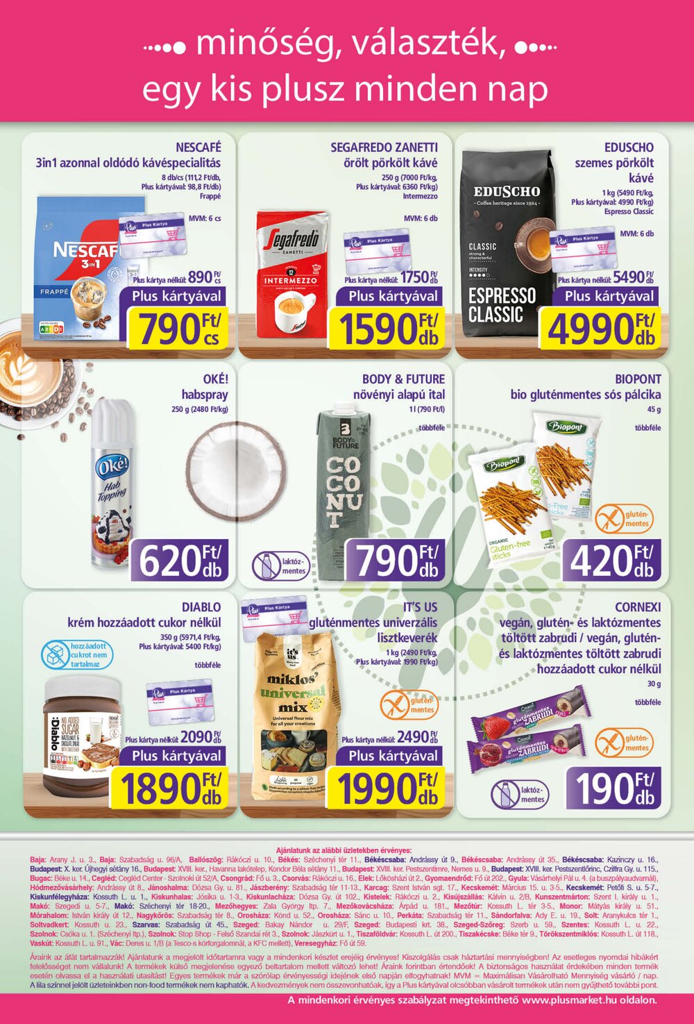 PlusMarket akciós újság 2026.07.02-től - 8. oldal.