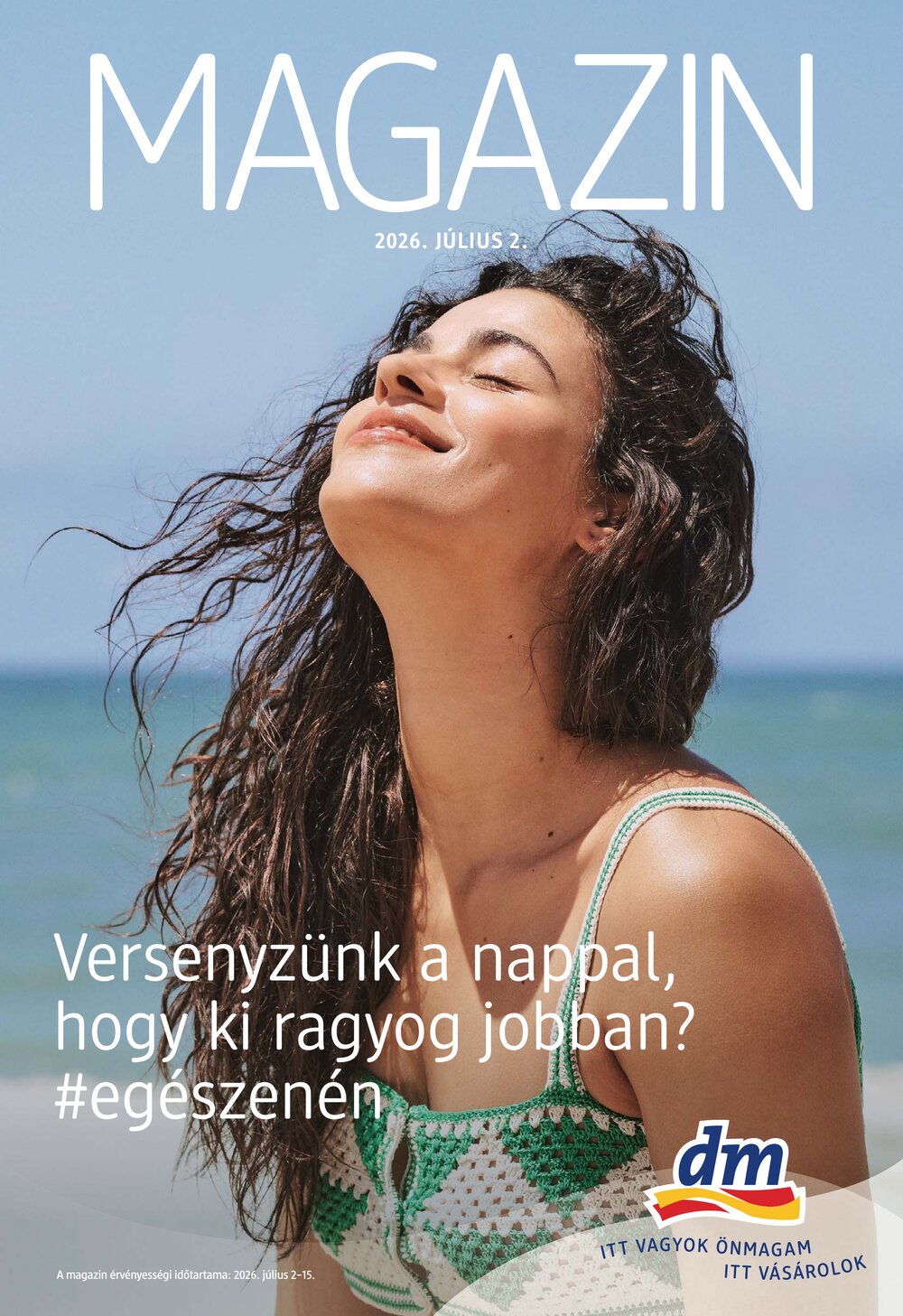 DM drogéria akciós újság 2026.07.02-től - 1. oldal.