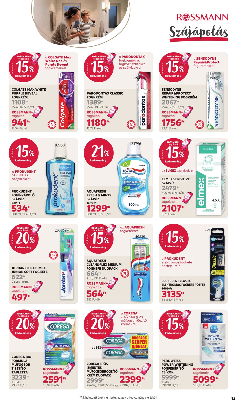 Rossmann akciós újság 2026.07.06-tól - 15. oldal.