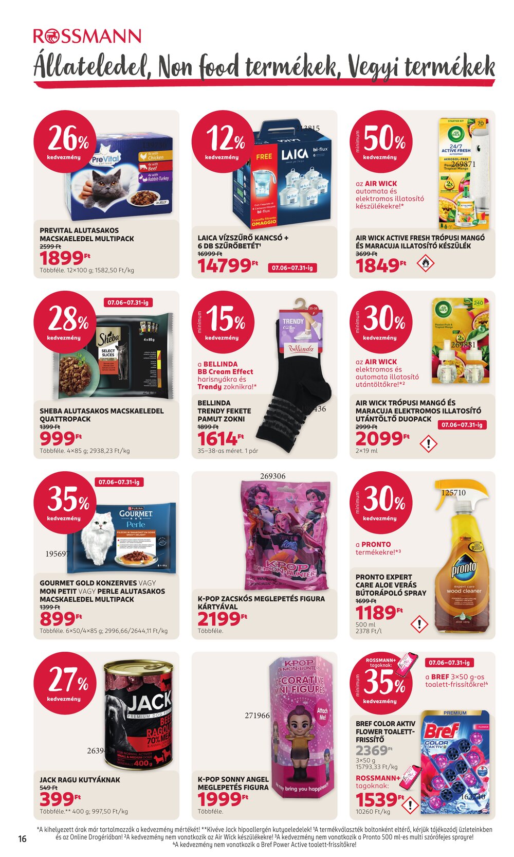 Rossmann akciós újság 2026.07.06-tól - 18. oldal.