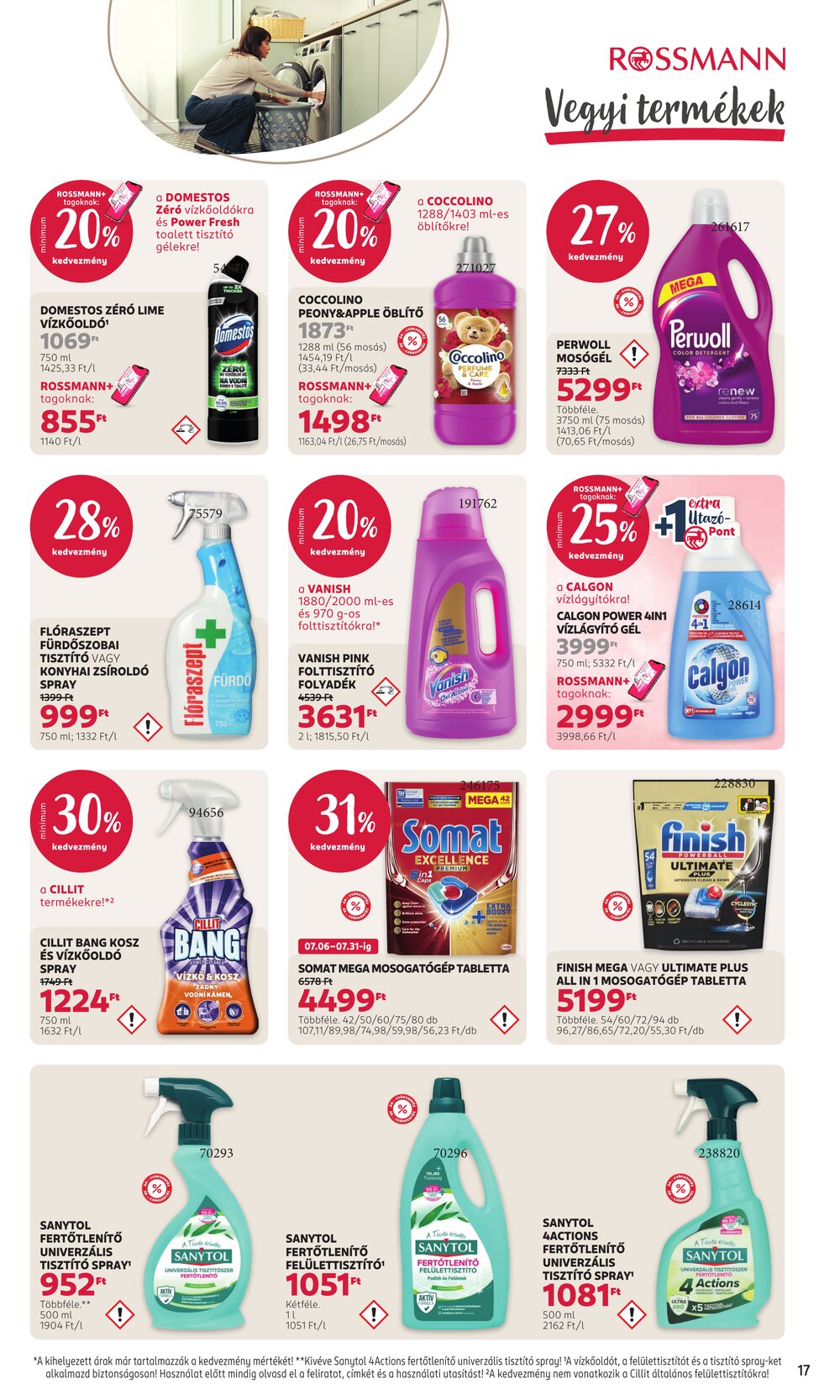 Rossmann akciós újság 2026.07.06-tól - 19. oldal.